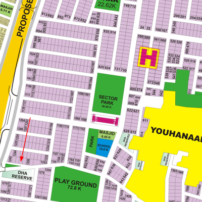 Luxury Living: 1 Kanal Plot in DHA Phase 9 Prism Lahore — Secure & Green