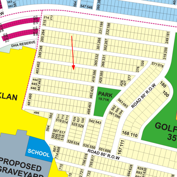 1 Kanal Plot DHA Phase 9 Prism — Near Commercial Hub & Park-1