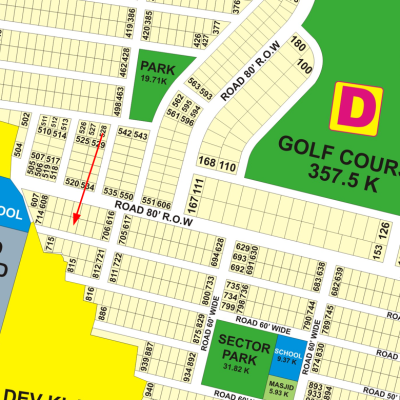 1 Kanal Plot DHA Phase 9 Prism — Transferable File & Ready For Construction