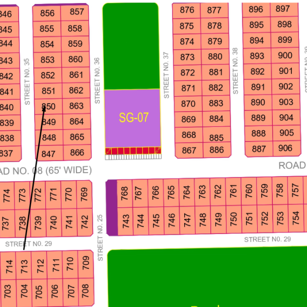 Urgent Sale Sector -G DHA Multan 1 Kanal Residential Plot For Sale-1