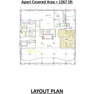 1267 sqft Penta Squre Apartment in DHA Lahore Digital Auction 2025