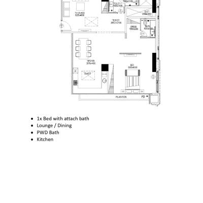 1267 sqft Penta Squre Apartment in DHA Lahore Digital Auction 2025