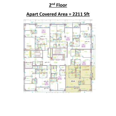 2211 sqft Penta Squre Apartment in Phase 5 DHA Lahore Digital Auction 2025