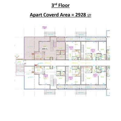 2928 sqft Penta Squre Apartment in DHA Lahore Digital Auction 2025