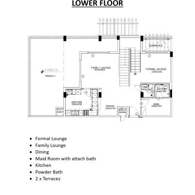 2928 sqft Penta Squre Apartment in DHA Lahore Digital Auction 2025