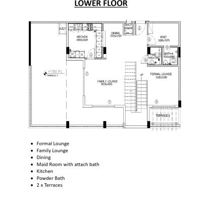 2928 sqft Penta Squre Apartment in DHA Lahore Digital Auction 2025