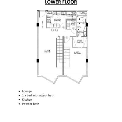 2389 sqft Penta Squre Apartment in DHA Lahore Digital Auction 2025