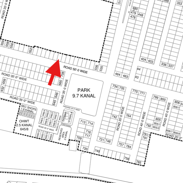 Excellent Location 5 Marla Plot Is Available For Sale In DHA Lahore Phase 9 Town-1