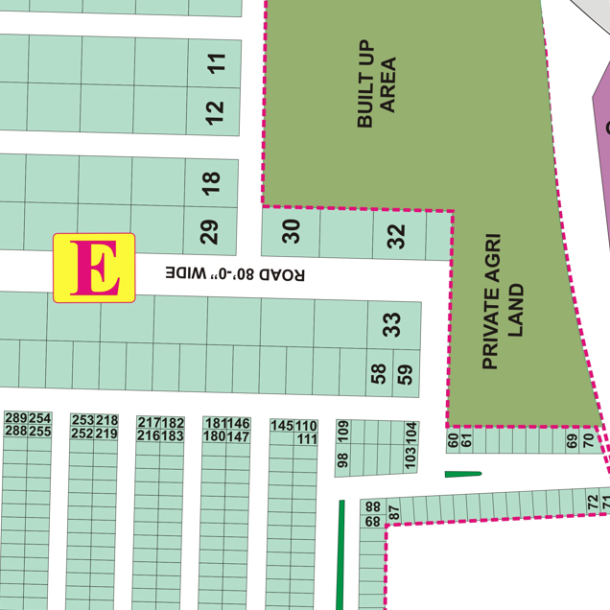 E-60- Residential Plot For Sale In DHA Phase 9 Town Lahore-1