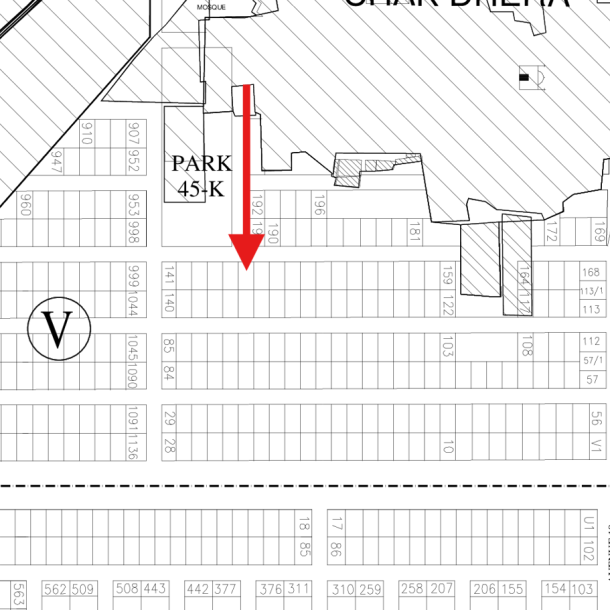 V-146 Reasonable Price 1 Kanal Plot Available For Sale In DHA Lahore Phase 7-1