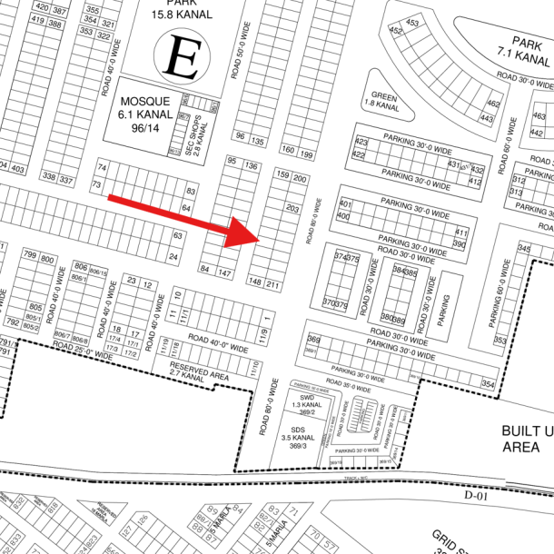 Affordable 5 Marla Plot Is Available For Sale In DHA Lahore Phase 9 town-1