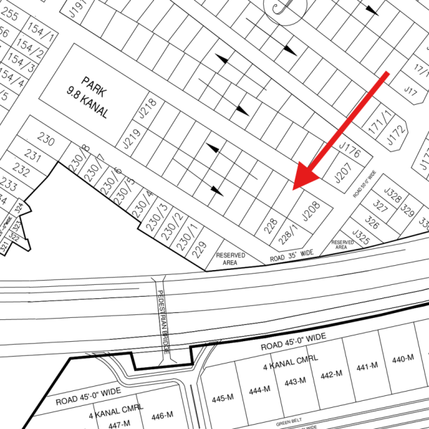 Prime Location 1 Kanal Top Location Residential Plot Available For Sale In DHA Lahore Phase 5-1