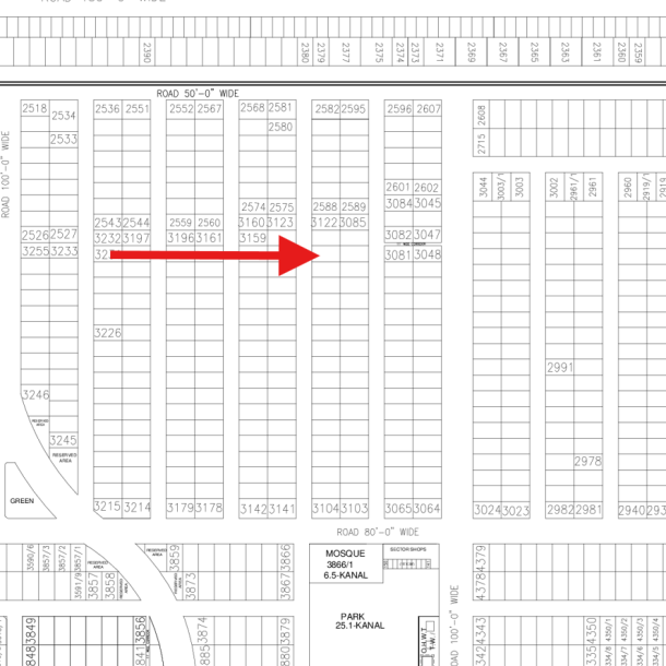 Near To Park 1 Kanal Plot Available For Sale In DHA Lahore Phase 7-1