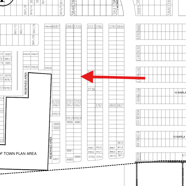 Prime Location 10 Marla Residential Plot Available For Sale In DHA Lahore Phase 7-1