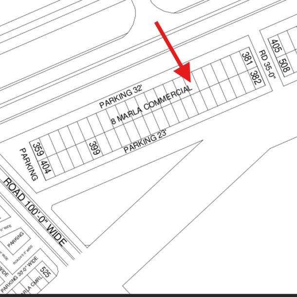 Ideal Location 8 Marla Commercial Plot Available For Sale In DHA Lahore Phase 6 Main Boulevard-1
