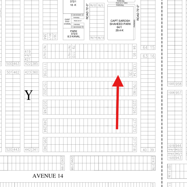 Affordable Price Plot Available For Sale in DHA Lahore Phase 7 Block Y-1