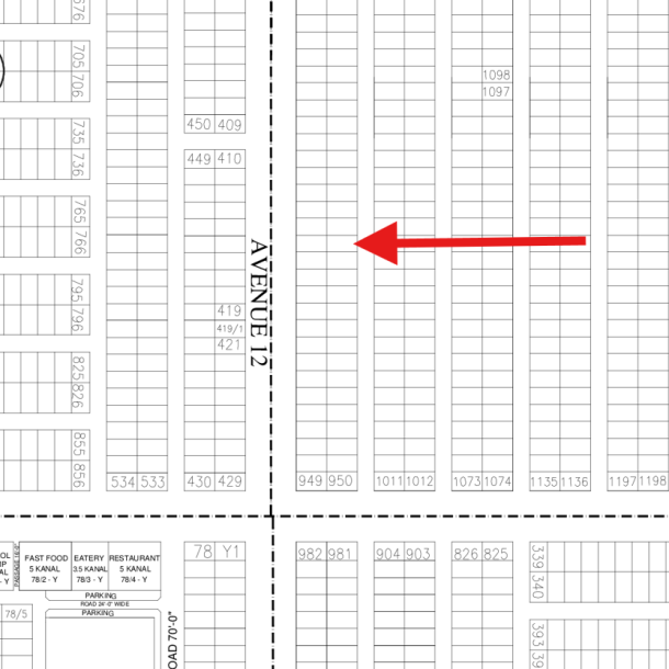 On 150 Feet Road 1 Kanal Plot Available For Sale In DHA Lahore Phase 7-1
