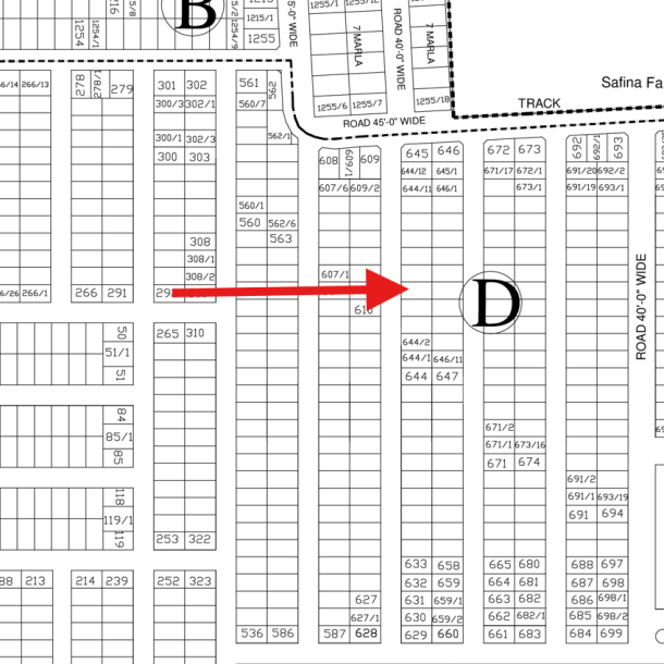 Reasonable Price 5 Marla Plot Available For Sale In DHA Lahore Phase 9 Town-1