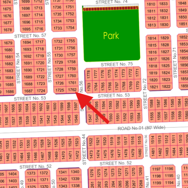 Corner Reasonable Price 1 Kanal Plot For Sale In DHA Multan-1