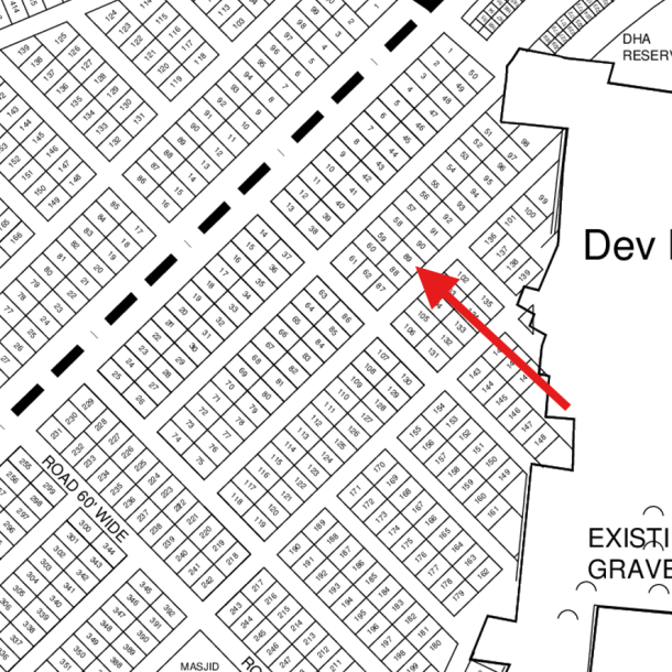Affordable 1 Kanal Plot Is Available For Sale In DHA Lahore Phase 9 Prism-1