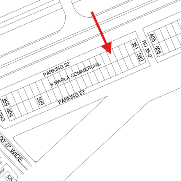 8 Marla Commercial Plot Available For Sale In DHA Lahore Phase 6 Main Boulevard-1