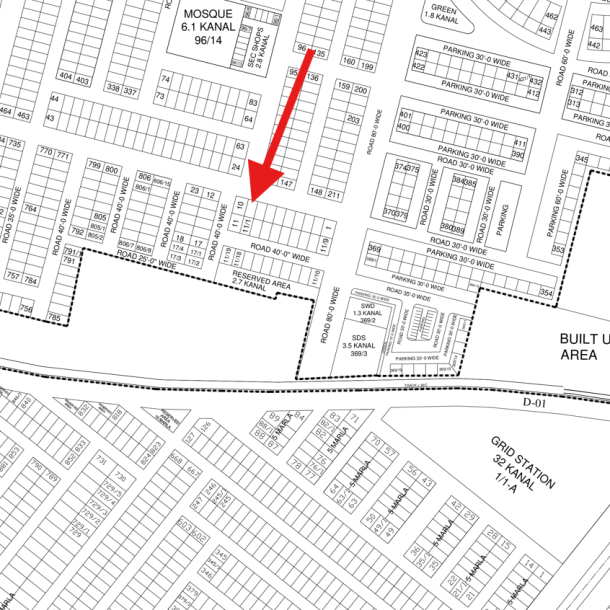 Top Location 5 Marla Plot Is Available For Sale In DHA Lahore Phase 9 town-1