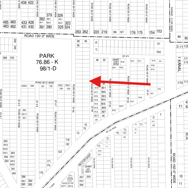Prime Location 1 Kanal Plot Available For Sale In DHA Lahore Phase 6-1