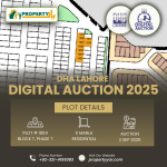 DHA Lahore Digital Auction Of 5 Marla Residential Plot In Phase 7 BLock T