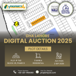 DHA Lahore Digital Auction 5 Marla Commercial Plot In Phase 8 Block Z5