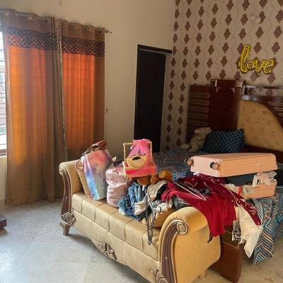 C block 3 Marla upper portion 2 room TV launch kitchen for rent In DHA Lahore