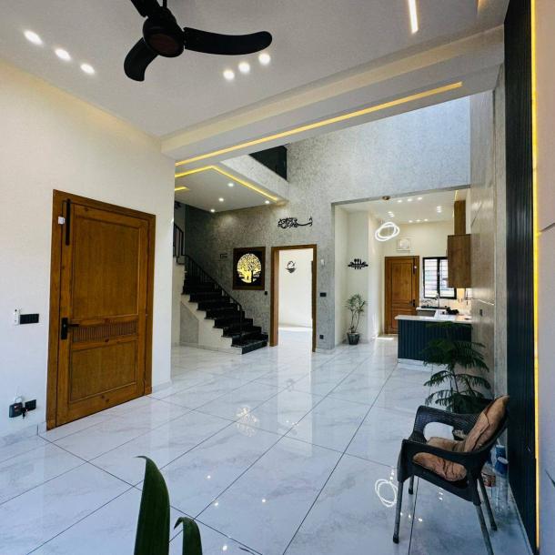 Solar Installed Brand New Beautiful 1 Kanal House Available For Rent In DHA Lahore-7