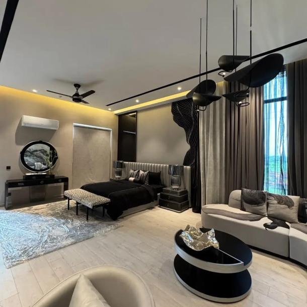 Fully Furnished Classical Design 1 Kanal Modern House For Sale In DHA Phase 7 Lahore Pakistan-4