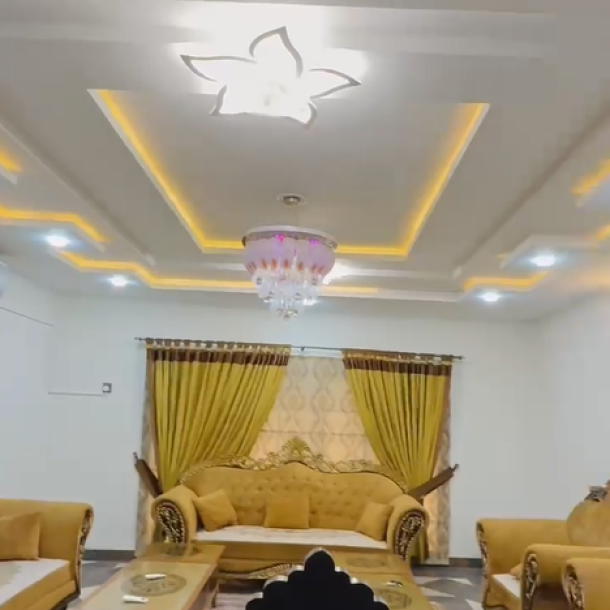 4 Bedrooms With Attached Bath 12 Marla Beautiful House Available For Rent In Bahria Town Rawalpindi-2