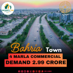4 Marla Commercial Plot Available For Sale In Bahria Enclave Sector A