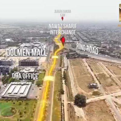 10 Marla Plots On Installment Plan Available For Sale In Etihad Town Phase 3