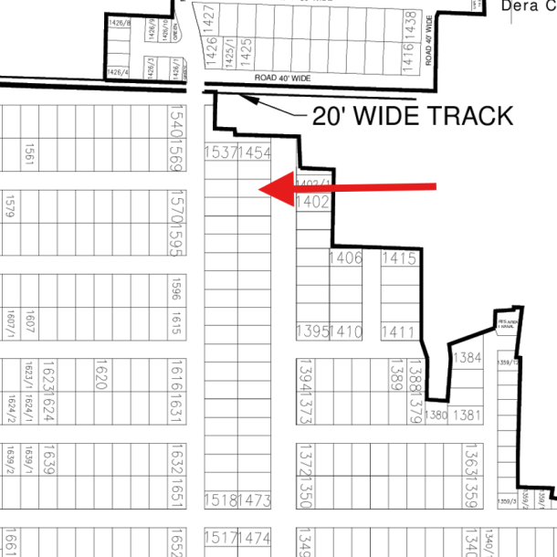 On 70 Feet Wide Road 1 Kanal Residential Plot Available For Sale In DHA Lahore Phase 7-1