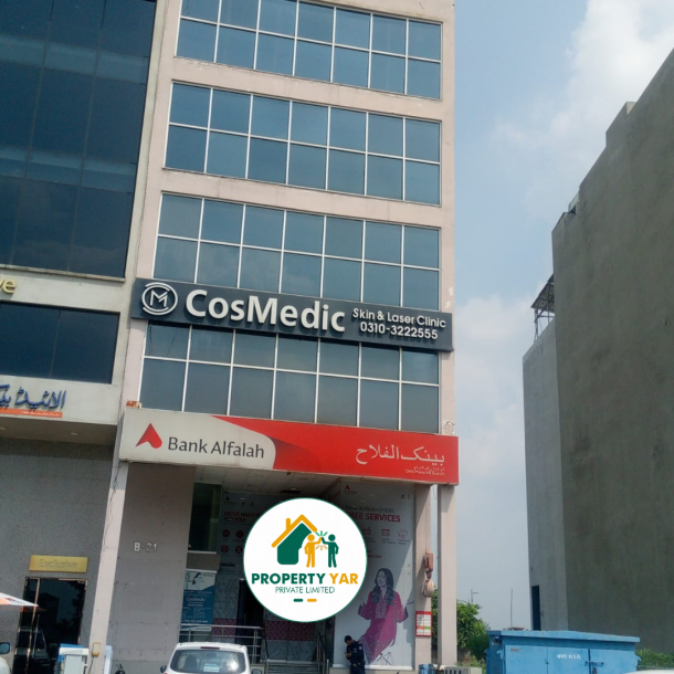 Affordable 8 Marla Plaza Available For Rent In DHA Lahore Phase 8 Broadway B-1