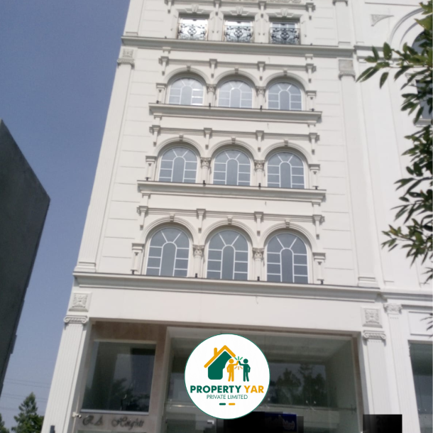 Beautiful Brand New Spanish Design 4 Marla Commercial Plaza Available For Sale In DHA Lahore Phase 6 Main Boulevard-1