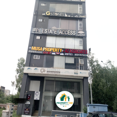 Low Price 8 Marla Commercial Plaza Available For Rent In DHA Lahore Phase 8 Block Broadway C