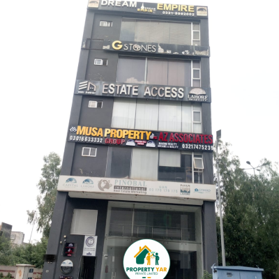 4 Marla Commercial Plaza Basement,Fround Floor And Mezzanine Available For Rent In DHA Lahore Phase 8 Broadway C-1