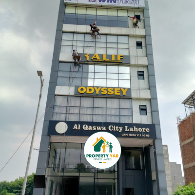 Beautiful 8 Marla Commercial Plaza Available For Rent In DHA Lahore Phase 8 Broadway A-1