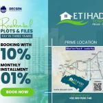 Affordable 10 Marla Plot Available On Installment Plan In Etihad Town Phase 3
