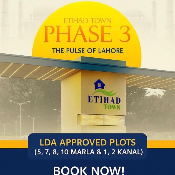 5 Marla Plots Available For Sale In Etihad Town Phase 3 Lahore-2