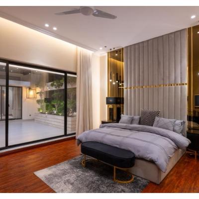 1 kanal House with 2 Floors, Partial Basement and 200 sq.ft extra covered area.