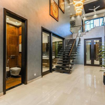 1 Kanal brand new Double height lobby house for sale in the hot location of DHA phase 7 Y block