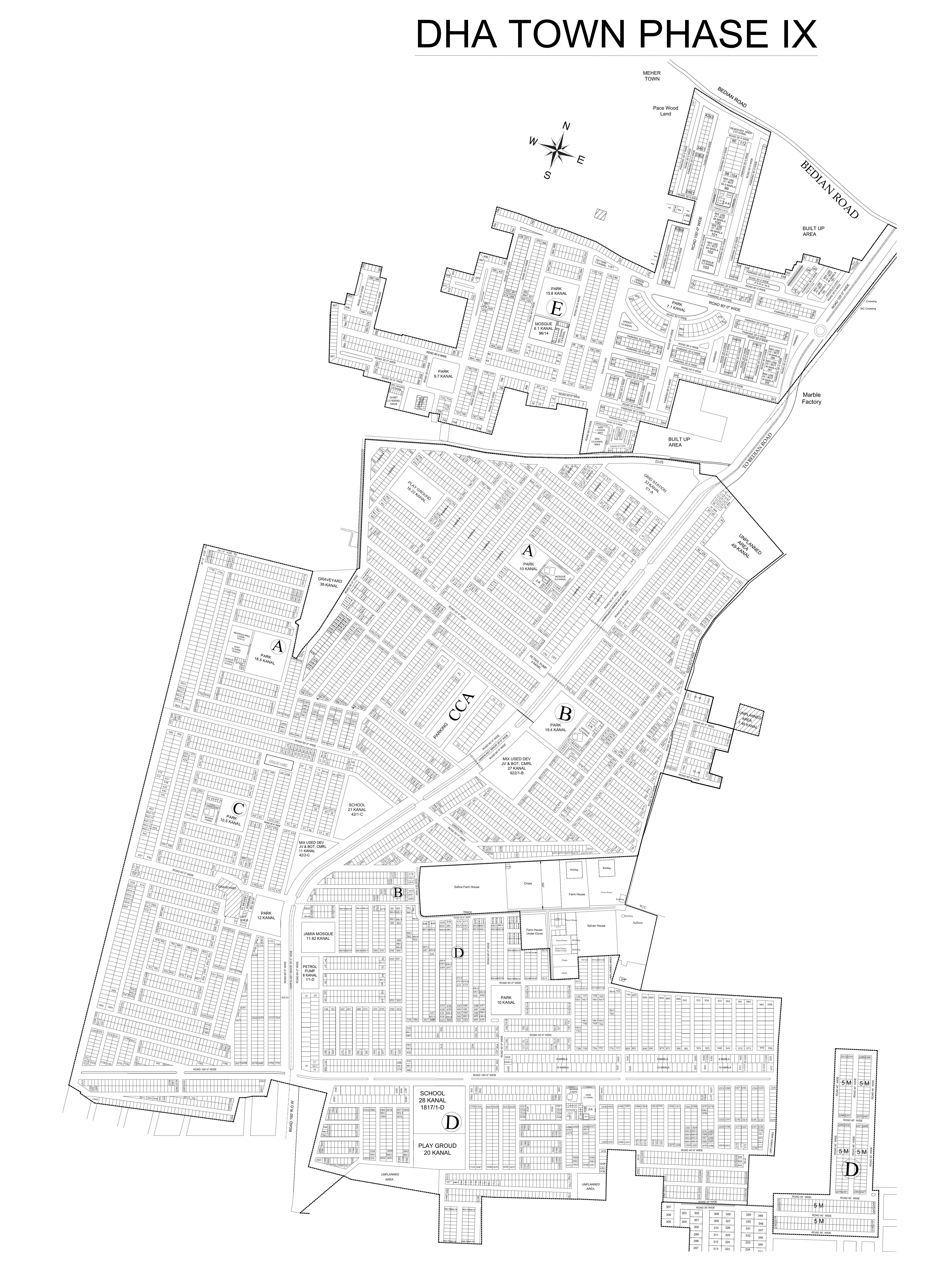 Country Pakistan Province Punjab City Lahore Society DHA Phase 9 Town