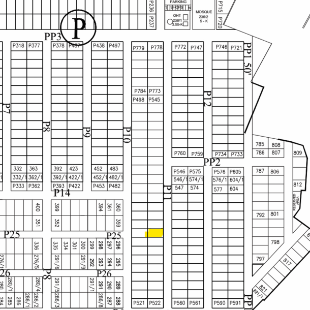 1 Kanal Residential Plot For Sale P- 530 Demand 325 Lac In DHA Phase 7-1