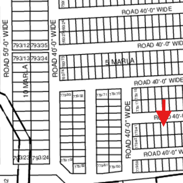 5 Marla Near To Park Plot Is Available For Sale In DHA Lahore-1