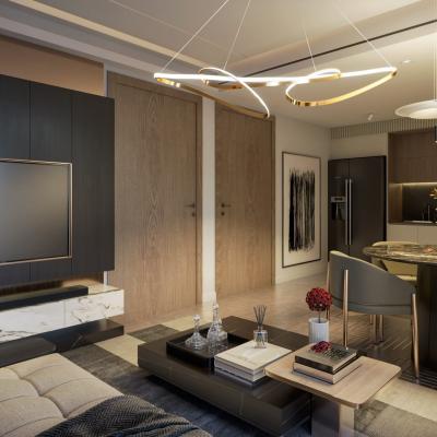 Fully Furnished Rental Studio Apartment Amanah Towers Lahore