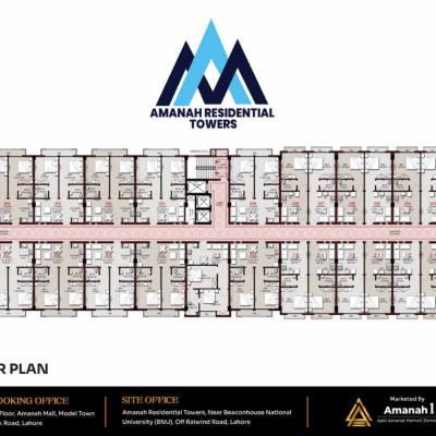 Fully Furnished Rental Studio Apartment Amanah Towers Lahore